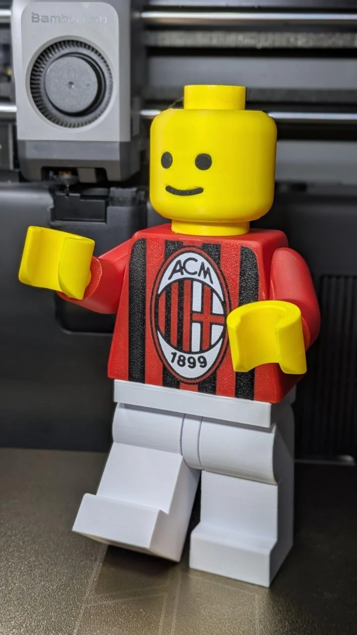 Figurina AC Milan – Torcedor em 3D (20cm) – photo 5